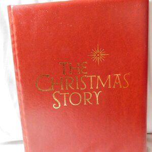 Hallmark The Christmas Story Adapted from the Bible Gospels Book 1993